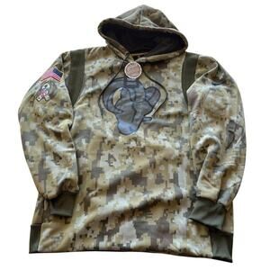 Nike Los Angeles Rams Salute To Service #99 Donald NWT Performance Hoodie Size L